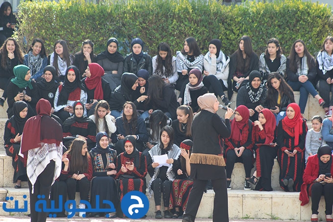 يوم التراث العربي الفلسطيني في ثانوية جلجولية